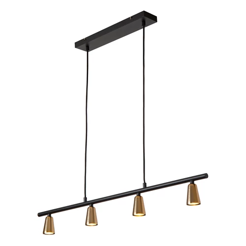Lucide TIANA - Pendant light - 4xGU10 - Champagne Color | Essential - detail 4